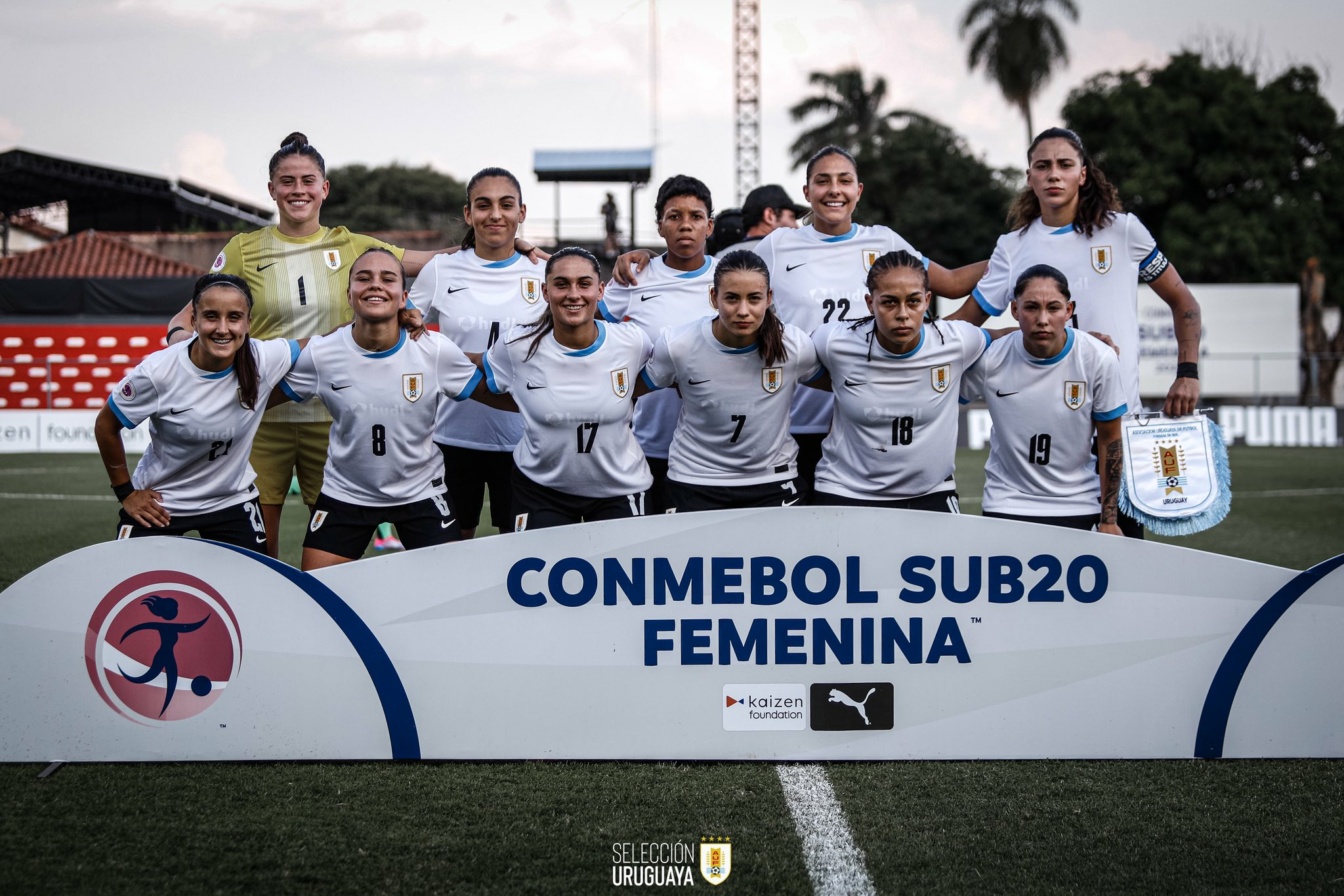 Selección Sub20 femenina Uruguay en el Sudamericano